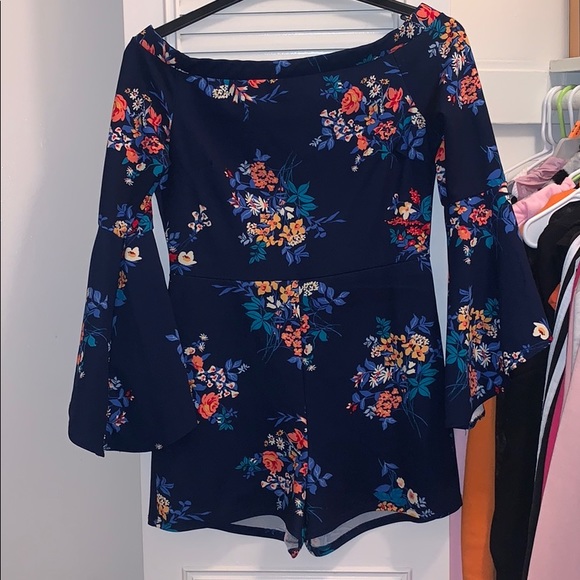 Blue Romper - Picture 1 of 5